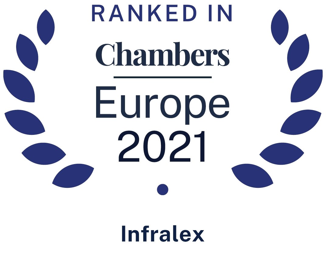 CHAMBERS AND PARTNERS RANKED INFRALEX IN TWO NEW NOMINATIONS