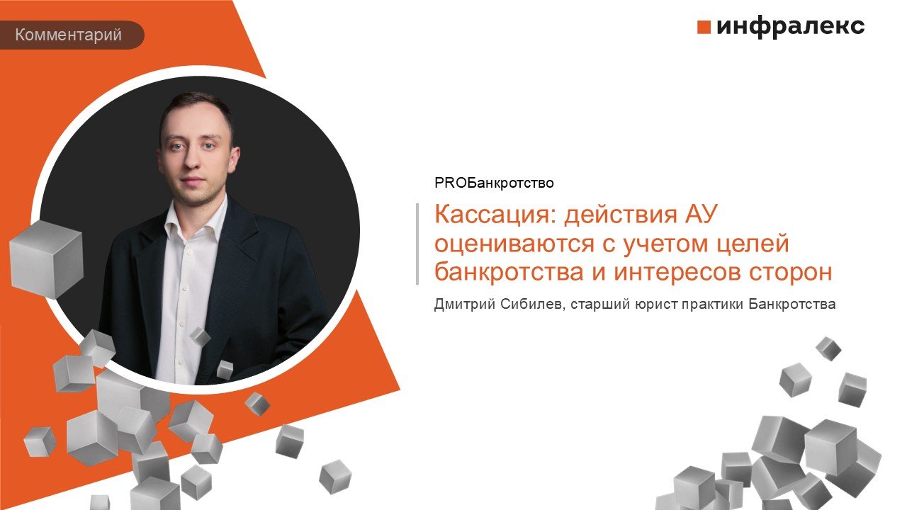 КОММЕНТАРИЙ ДМИТРИЯ СИБИЛЕВА В РУБРИКЕ ПРАКТИКА PROБАНКРОТСТВО